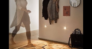 Paulmann 92923 LED-inbouwlamp met bewegingsmelder LED LED vast ingebouwd 2.7 W Wit (glanzend)