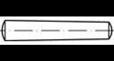 TOOLCRAFT TO-5357361 Conische pen 10 mm RVS A1 1 stuk(s)