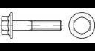 TOOLCRAFT TO-5360886 Zeskantbout M5 20 mm Buitenzeskant RVS A2 200 stuk(s)