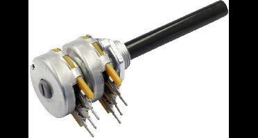 OMEG PC2G20BU CEBS F1 L:50 A4,7K Draaipotmeter Stereo 0.2 W 4.7 kΩ 1 stuk(s)
