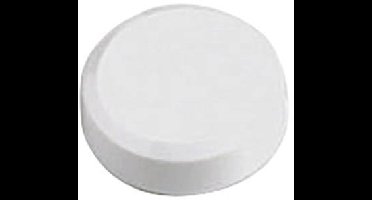 Maul Magneet MAULpro (Ø x h) 20 mm x 8 mm Rond Wit 20 stuk(s) 6176102