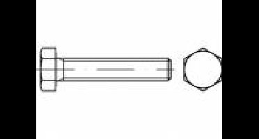 TOOLCRAFT TO-5412276 Zeskantbout M30 60 mm Buitenzeskant Staal Thermisch verzinkt 1 stuk(s)