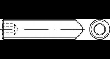 TOOLCRAFT TO-5414352 Draadpen M12 35 mm Staal Galvanisch verzinkt 100 stuk(s)
