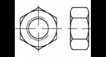 TOOLCRAFT TO-5416722 Zeskantmoeren M3 Staal Galvanisch verzinkt 1000 stuk(s)