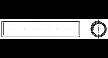 TOOLCRAFT TO-5439294 Spiraal-spanstift Verenstaal 500 stuk(s)