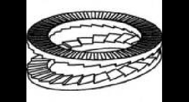 TOOLCRAFT Borgringen 88032 200 stuk(s) TO-5444079