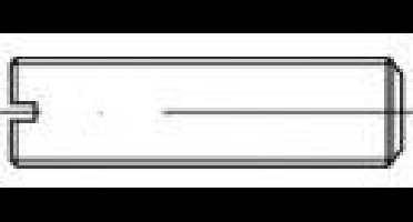 TOOLCRAFT TO-5447967 Draadpen M3 3 mm Messing 100 stuk(s)