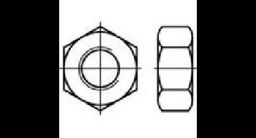 TOOLCRAFT TO-5448213 Zeskantmoeren M4 DIN 555 1000 stuk(s)