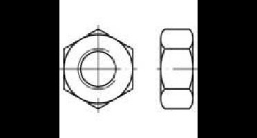 TOOLCRAFT TO-5449905 Zeskantmoeren M2 DIN 934 Messing 1000 stuk(s)