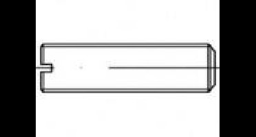 TOOLCRAFT TO-5453742 Draadpen M3 4 mm Messing 100 stuk(s)