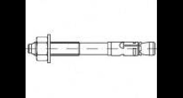 Alstertaler Schrauben & Präzisionsteile 887419400160100 Expressanker 100 mm 10 stuk(s)