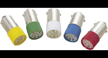 Barthelme 70113252 LED-signaallamp Blauw BA9s 24 V/DC, 24 V/AC 0.9 lm