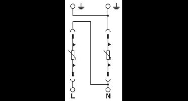 Phoenix Contact 2801533 VAL-MS-T1/T2 48/12.5/1+1V-FM Overspanningsveilige afleider 1 stuk(s)