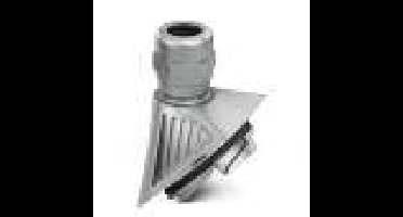 Phoenix Contact 1411446 Met contramoer M25 Zilver 1 stuk(s)