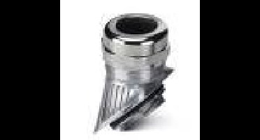 Phoenix Contact 1411441 Wartel Met contramoer M40 Zilver 1 stuk(s)