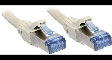 LINDY 47134 RJ45 Netwerkkabel, patchkabel CAT 6A S/FTP 2.00 m Grijs 1 stuk(s)