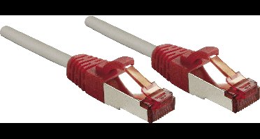 LINDY 47838 RJ45 Netwerkkabel, patchkabel CAT 6 S/FTP 2.00 m Grijs Snagless 1 stuk(s)
