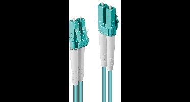 LINDY 46374 Glasvezel Optische vezel Aansluitkabel [1x LC-stekker - 1x LC-stekker] 50/125 µ Multimode OM3 10.00 m