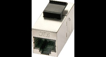 LINDY RJ45-koppeling Netwerk Adapter 1 Gbit/s Zwart