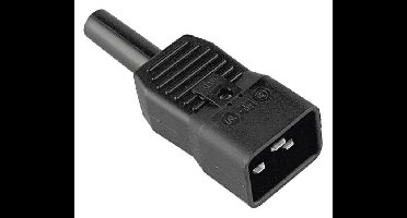 Bachmann 915.175 Apparaatstekker (koud) Stekker Totaal aantal polen: 2 16 A Zwart 1 stuk(s)