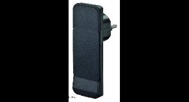 Bachmann 933.001 Stekker met randaarde Kunststof 250 V Zwart IP20