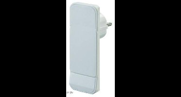 Bachmann 933.009 Stekker met randaarde Kunststof 250 V Wit IP20