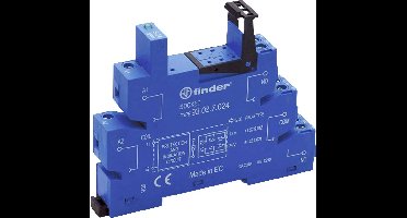 Finder 93.02.7.024 Relaissocket Met LED, Met EMC-ontstoringsschakeling Finder 41.52, Finder 41.61 1 stuk(s)
