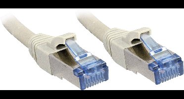 LINDY 47136 RJ45 Netwerkkabel, patchkabel CAT 6A S/FTP 5.00 m Grijs 1 stuk(s)