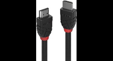 LINDY HDMI Aansluitkabel HDMI-A-stekker, HDMI-A-stekker 0.50 m Zwart 36470 4K UHD HDMI-kabel