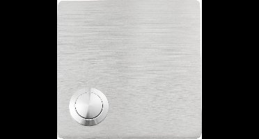 Heidemann 70548 Belknop 1-voudig RVS 48 V AC/2 A