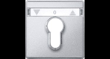 Merten 348260 Afdekking AquaDesign Aluminium 1 stuk(s)