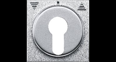 Merten 319360 Afdekking System M Aluminium 1 stuk(s)