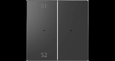 Merten MEG5226-6034 Wisselschakelaar Afdekking System Design Antraciet 1 stuk(s)