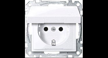 Merten MEG2310-0325 Wandcontactdoos System M Wit 1 stuk(s)