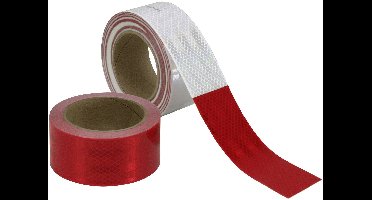 3M Diamond Grade™ 983-326 983326 Reflectiefolie Rood, Wit 45.7 m (l x b) 45.7 m x 50.8 mm