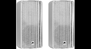 Omnitronic ODP-206T PA-wandluidspreker 20 W Wit 1 paar