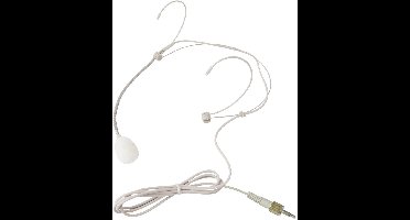 Headset Spraakmicrofoon Omnitronic UHF-100 HS Zendmethode:Kabelgebonden