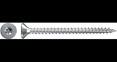 Fischer 551171 Spaanplaatschroef 4.5 mm 30 mm T Galvanisch verzinkt 1000 stuk(s)