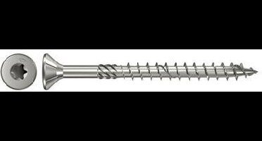 Fischer 40568 Spaanplaatschroef 5.0 mm 80 mm T RVS 100 stuk(s)