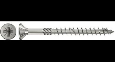 Fischer 657219 Verzinkkopschroef 5 mm 45 mm Kruiskop Pozidriv Galvanisch verzinkt 200 stuk(s)