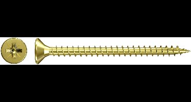 Fischer 551210 Spaanplaatschroef 5 mm 35 mm Kruiskop Pozidriv Galvanisch verzinkt 500 stuk(s)