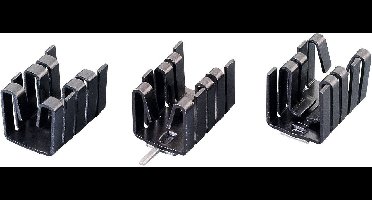 Fischer Elektronik 10006498 FK 237 SA-220 V Koellichaam 21 K/W (l x b x h) 19 x 14.5 x 12.7 mm TO-220