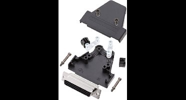 encitech TRI-P-25-HDS44-K 6355-0068-13 Aantal polen: 44 Kunststof Zwart 1 stuk(s)