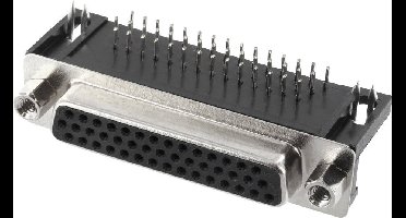 econ connect BU44HDW D-sub female connector 90 ° Aantal polen: 44 Soldeerpennen 1 stuk(s)