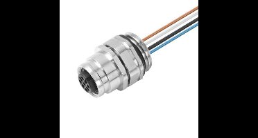 Weidmüller 1861210000 Sensor/actuator inbouwconnector M16 Bus, inbouw Aantal polen (sensoren): 8 1 stuk(s)