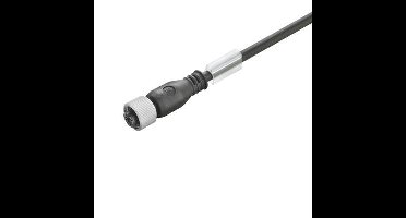 Weidmüller 1108741000 Sensor/actuator connector, geassembleerd M12 Aantal polen (sensoren): 4 Bus, recht 10.00 m 1 stuk(s)