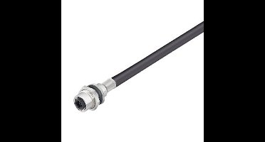 Weidmüller 1223650000 Sensor/actuator inbouwconnector M12 Aantal polen (sensoren): 8 Stekker, inbouw 1 stuk(s)