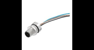 Weidmüller 1861180000 Sensor/actuator inbouwconnector M12 Aantal polen (sensoren): 8 Stekker, inbouw 1 stuk(s)
