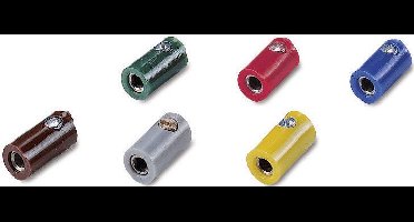 07723 Modelspoor mof 2.6 mm 10 stuk(s) Zonder dwarsgat Groen