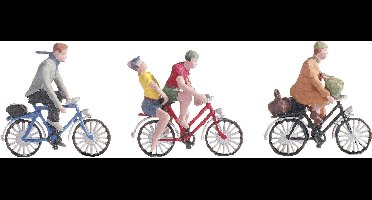 NOCH 45898 TT Wielrenners figuren Geverfd, Staand